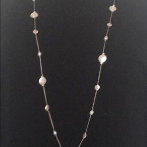 Stella and Dot Coin Pearl Necklace